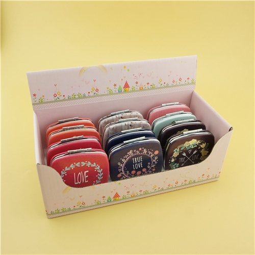 PU custom pocket mirrors/personalized mirrors gifts