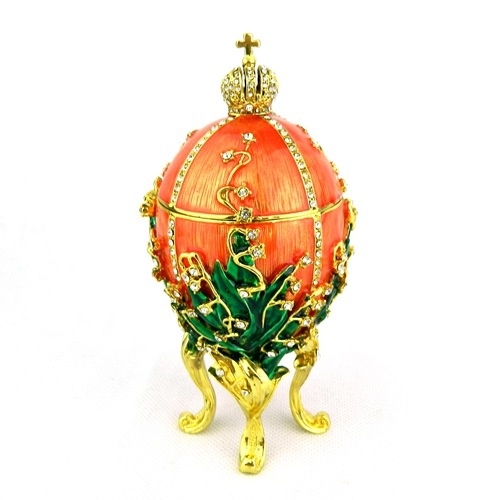Decorative russian faberge egg/Jewelry box