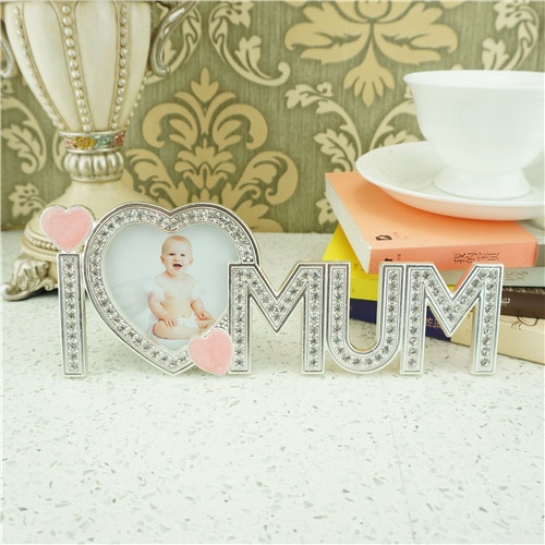 Metal photo frame / gifts for mothers day