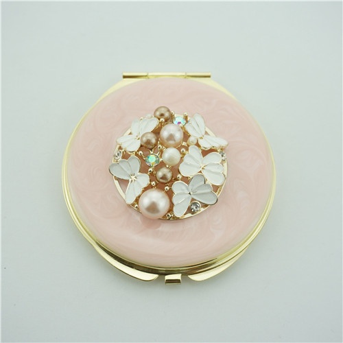 birthday gifts for her butterfly compact mirror pink makeup mirror