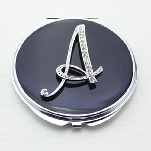 Letters A-Z Compact Mirror