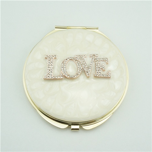 Double-sided compact mirror/Bridesmaid compact mirror
