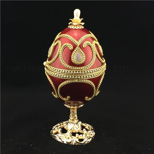 Red hand made music box/Jewellery box suppliers