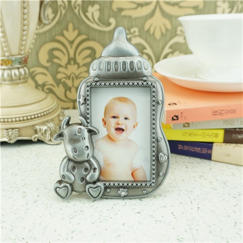 Metal photo frame/baby photo frame