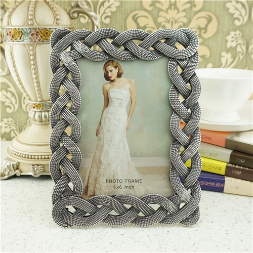 Metal photo frame/classic home decor picture frame