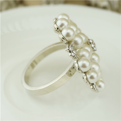 Metal Napkin Ring / Table Decoration Napkin Ring For Wedding