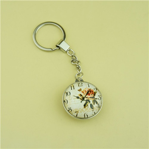 Glass Key Chain / 4C Printing Key Chian