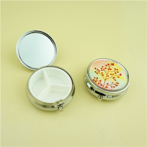 Glass Pill Box/ Daily Pill Box