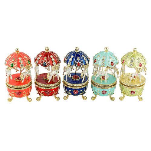 Jewelry Carousel Music Box