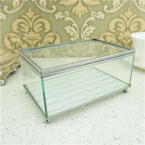 Houseware accessories glass storage box promotional gifts galss box ...