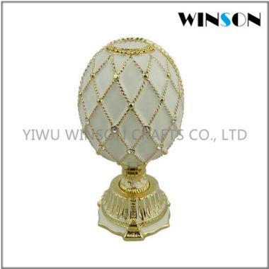 Crytals Faberge Eggs Jewelry Box