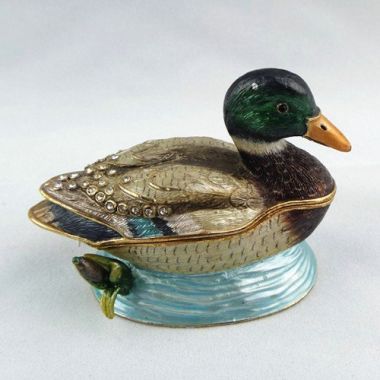 Bird Figurine/Jewelled trinket boxes