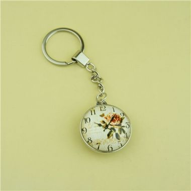 Glass Key Chain / 4C Printing Key Chian