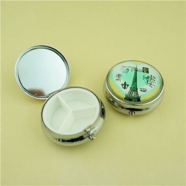 Glass Pill Box/ Daily Pill Box