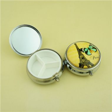 Glass Pill Box/ Daily Pill Box