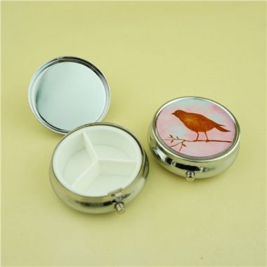 Glass Pill Box/ Daily Pill Box