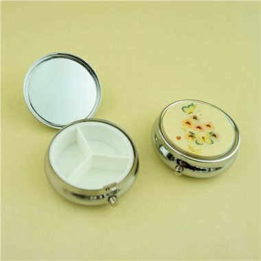 Glass Pill Box/ Daily Pill Box