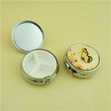 Glass Pill Box/ Daily Pill Box