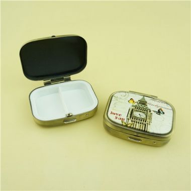 Glass Pill Box/ Daily Pill Box