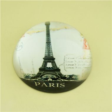 Custom Crystal Glass Paperweight 80mm