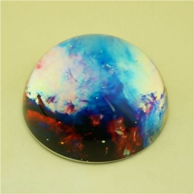 Custom Crystal Glass Paperweight 80mm