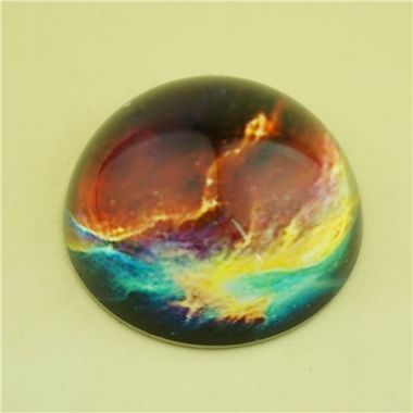 Custom Dome Crystal Glass Paperweight