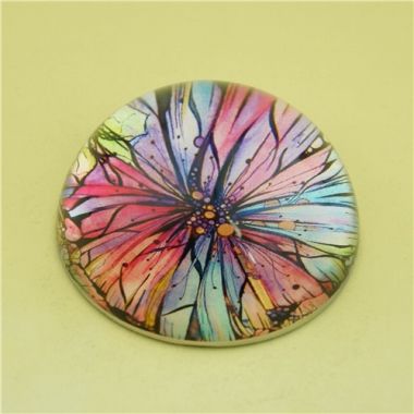 Custom Dome Crystal Glass Paperweight