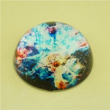 Custom Dome Crystal Glass Paperweight