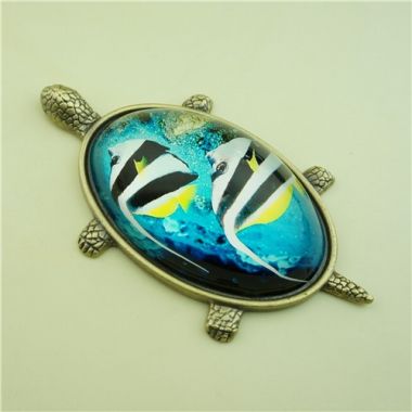 Glass Paperweight/Turtle Series Paperweight