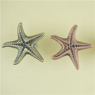 Metal Starfish Cabinet Handle/Knob