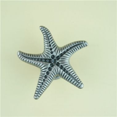 metal cabinet handle/starfish cabinet handle