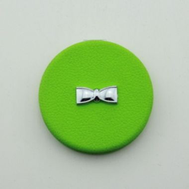 PU Compact Mirror/Bow Design