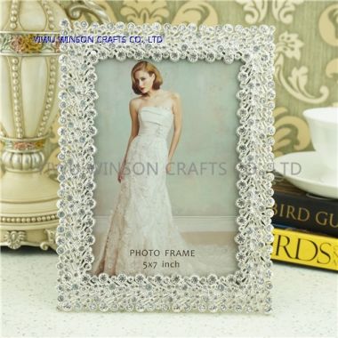 Rhinestone Wedding Photo Frames