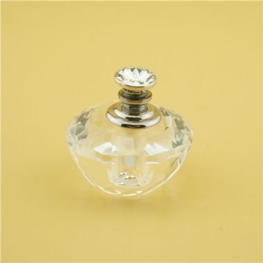 Modern fashion  Glass Perfume Bottle with Metal Bottle Stopper