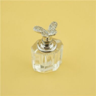 Decoration High Quality Clear Crystal Perfume Bottle for Women