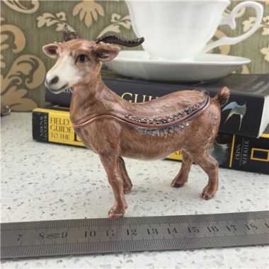 Brown Jewelry Box/Goat Jewelry Box