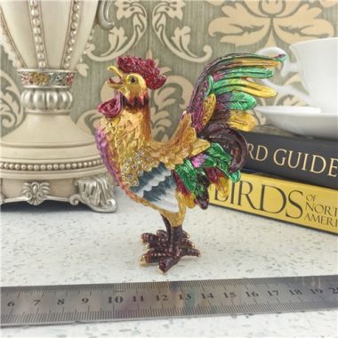 Colour Metal Jewelry Box/Animal Chicken Jewel Box