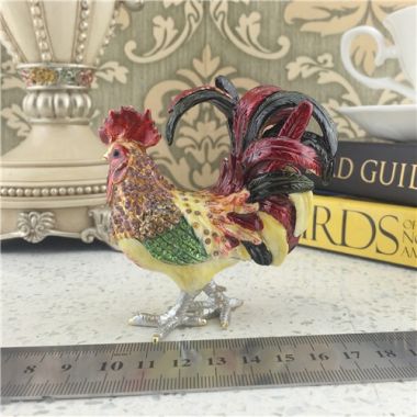 Zinc Alloy Jewelry Box/Cock Jewel Box