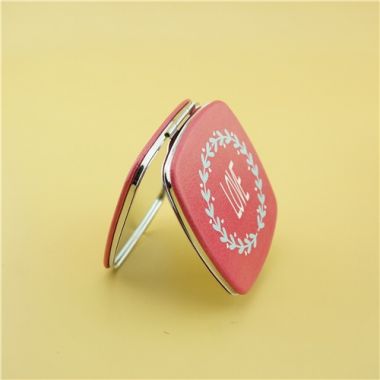 PU custom pocket mirrors/personalized mirrors gifts