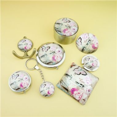 Butterfly series crystal gift set