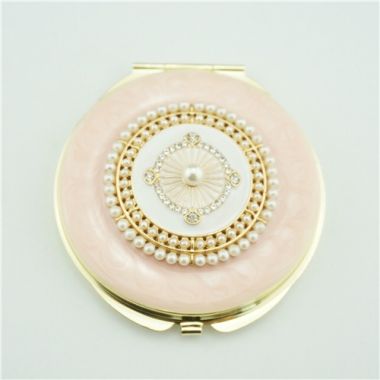 Mother of pearl compact mirror/Best vanity mirror