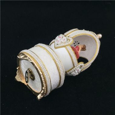 Ballerina jewelry box/Real goose egg jewelry box