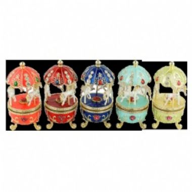 Jewelry Carousel Music Box