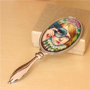 Fashion hand mirror