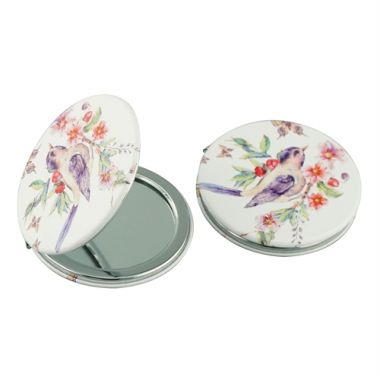 PU compact mirror / travel souvenir compact mirror