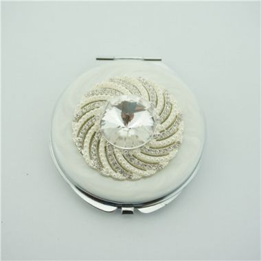 Metal compact mirror/gifts for her makeup mirror
