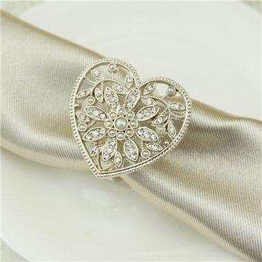 Metal Napkin Ring / love napkin ring