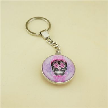 Glass Key Chain / Promotional Gifts Key Chain