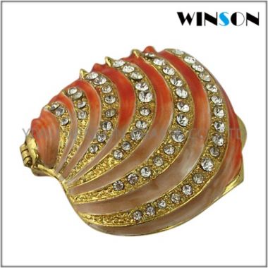 Jeweled Conch  Box