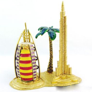 Burj AI Arab Hotel Dubai Trinket Box